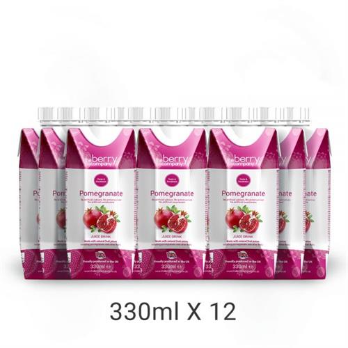 The Berry Company Pomegranate (330ml x 12) 12 units (1 carton)