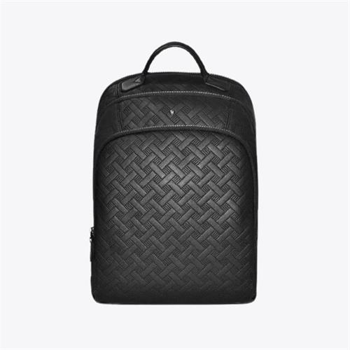 Levelo Gracia Leather Black Universal Backpack