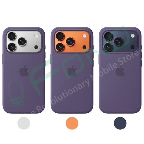 Apple iPhone 17 Pro Silicone Case with MagSafe Purple Fog