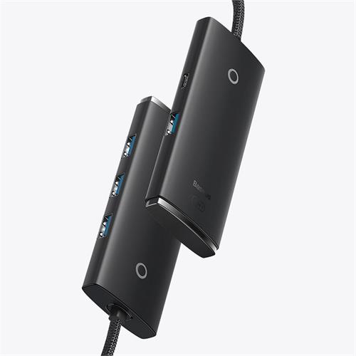 Baseus 4-Port Type-C HUB Adapter Lite Series Black