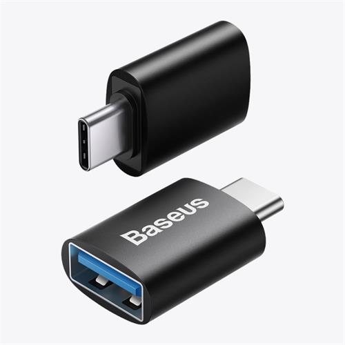 Baseus Type-C to USB A Ingenuity Series Mini OTG Adaptor 3.1 Black