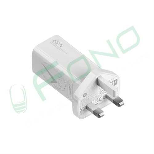 Xiaomi 65W GaN Charger (Type-A + Type-C   UK Pin)