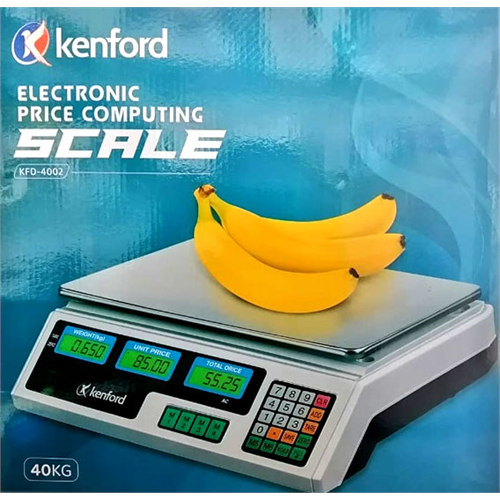Electronic Digital Price Computing Scale KENFORD Model : KFD -4002   40 KG