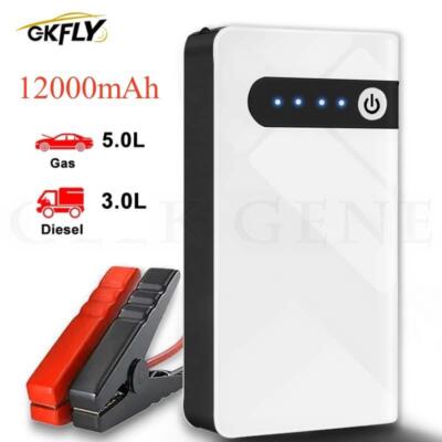 Emergency Car Jump Starter 12V Starting Device USB Portable Power Bank Car Battery Jump Starter Startup for car jumper starter