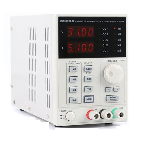 KORAD KA3005D Variable Adjustable Digital Regulated DC Power Supply 30V, 5A