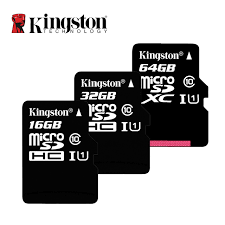 Micro SD Chip Kingston 8GB 16GB 32GB 64GB Brand New