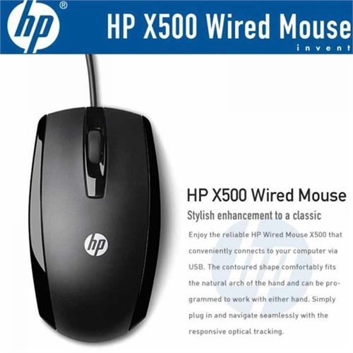 HP Wired mouse x500 Original Branded Wire Mouse