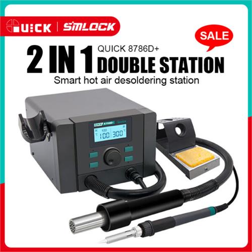 Hot Air Gun Quick 8786D+ Rework Station