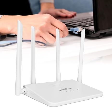 CPE R103 5G / 4G LTE WiFi Router, WiFi Hotspot Routers With 4 Antennas, 300Mbps Unlock LTE Modem Router With SIM Card Slot