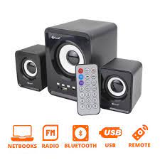 Kisonli U-2700BT Bluetooth Wireless Speaker Subwoofer Home theater With 3.5mm Audio