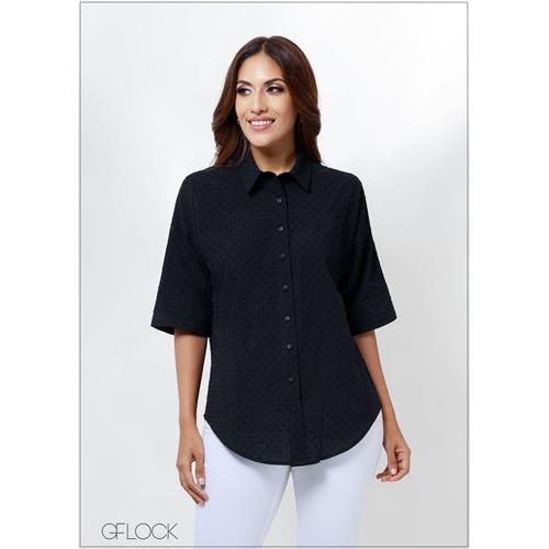 Folded Short Sleeve Shirt - 030723