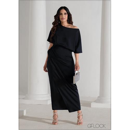 Cold Shoulder Dress - 090625