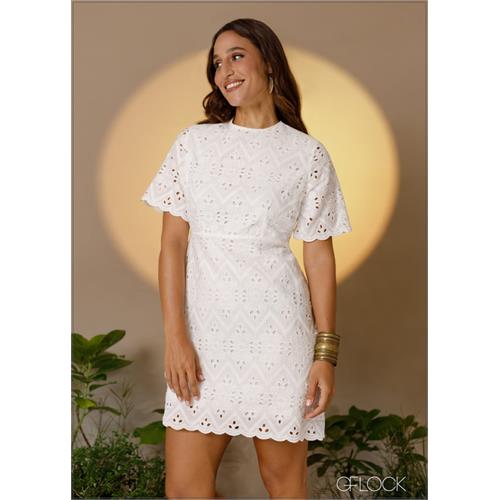 Cutlawn Mini Dress - 251024