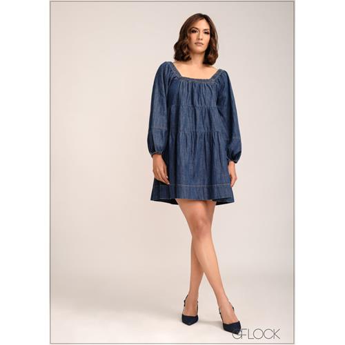 Denim Dress - 301223