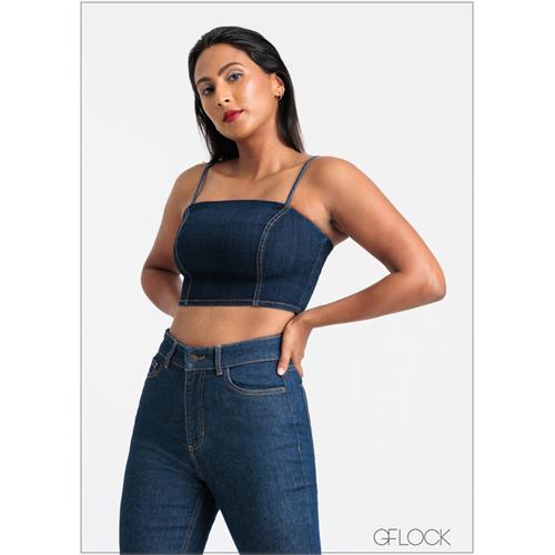 Denim Top - 250625