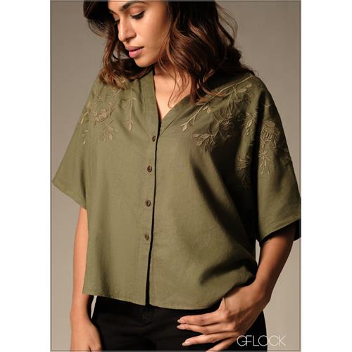 Embroidered Top - 160126
