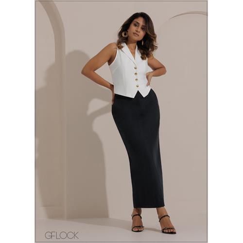 Fitted Maxi Skirt - 271025