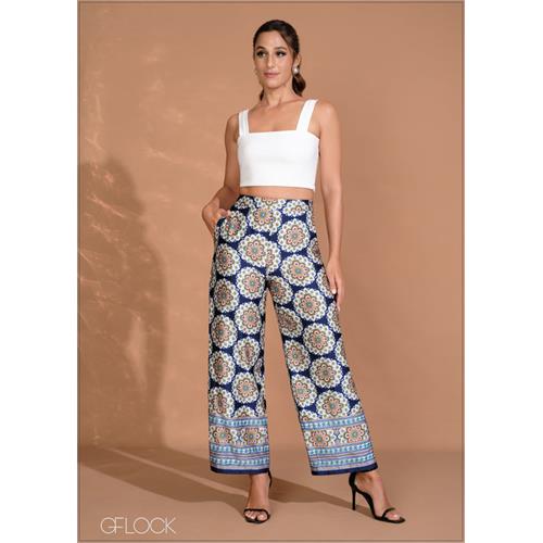 High Waisted Wide Leg Pant - 260724