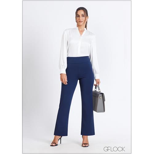 High Waist Straight Leg Pant - 290724