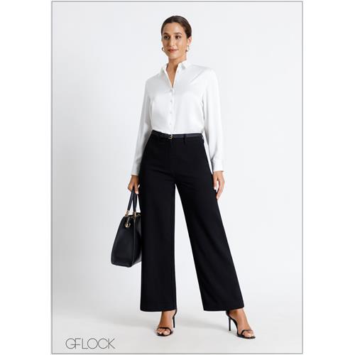 High Waist Wide Leg Pant - 150724