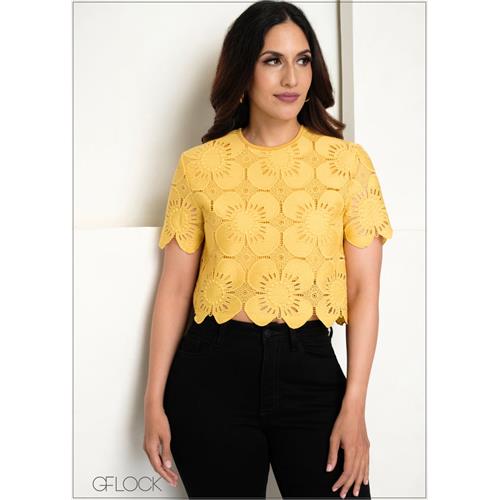 Lace Crop Top - 140625