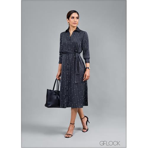 Long Sleeve Midi Dress - 260224