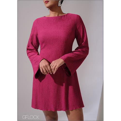 Long Sleeve Mini Dress - 300525