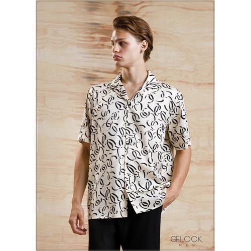 Oversize Short Sleeve Shirt - 100424