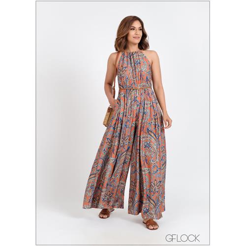 Printed Jumpsuit - 310524