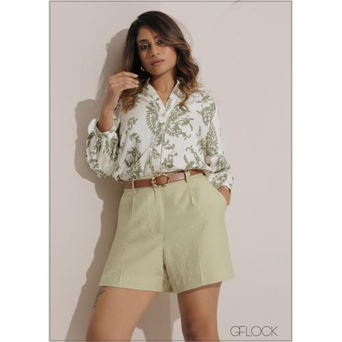 Printed Long Sleeve Top - 271025