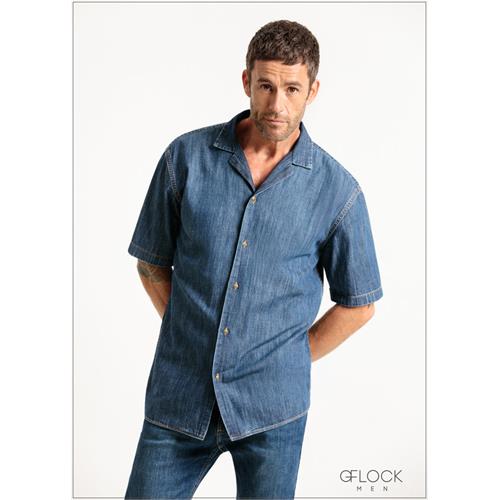 Revere Collar Short Sleeve Shirt - 250724