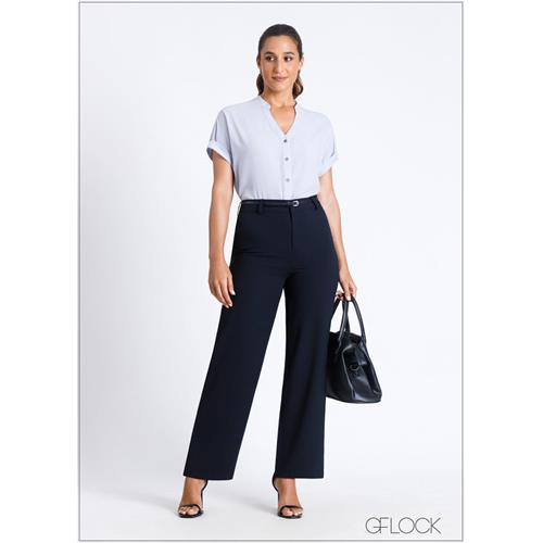 Straight Leg Pant - Short Length - 220724