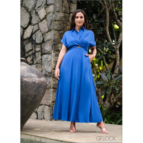 Tie-Back Maxi Dress - 240524