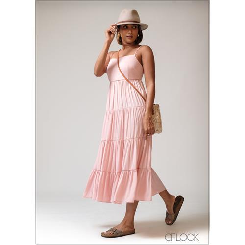 Tiered Midi Dress - 230625