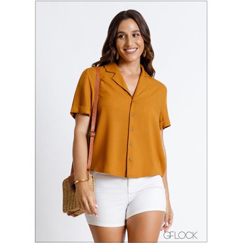 Camp Collar Blouse - 220724