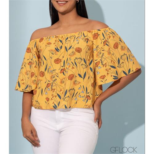 Floral Off Shoulder Top - 041122