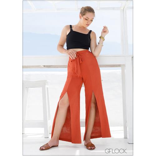 Front Slit Detail Pant - 210224