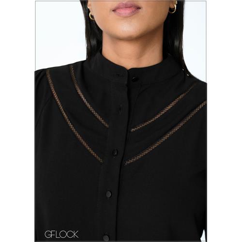 Top With Lace Trim - 200625