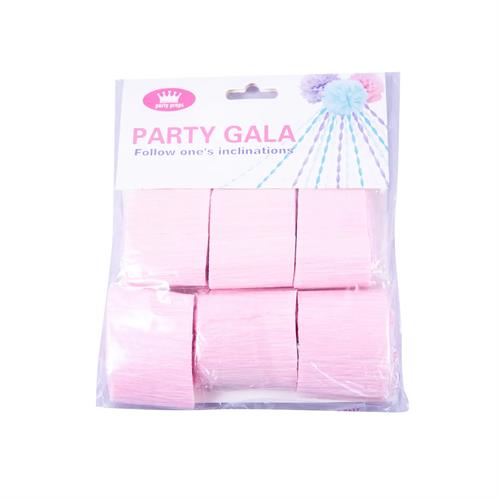 Party Hat Crape Packet 6 Pcs