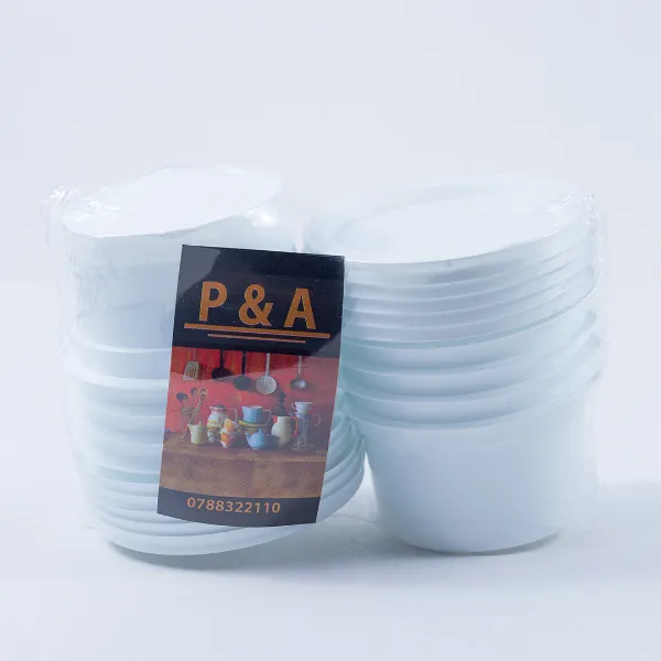 Disposable Plastic Yoghurt Cup 80Ml 10Pcs