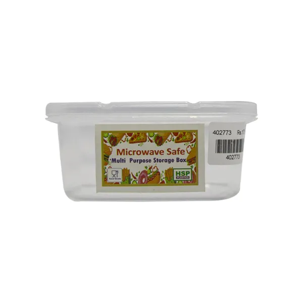 Hsp Clear Food Container 375Ml Hf012-A