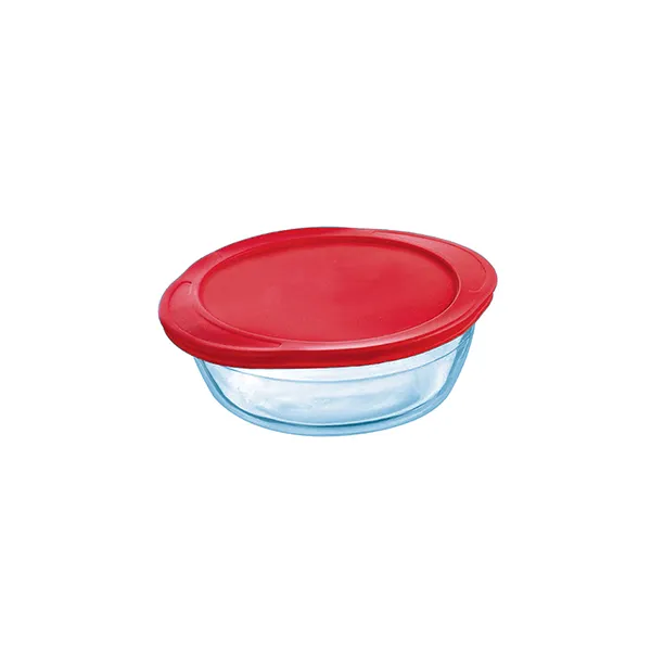 Ocuizine Round Dish Wth Lid 0.35L