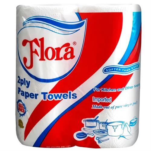 Flora Kitchen Towels Twin