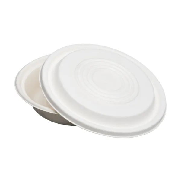 Safepac Bagasse Bowl With Lid 900Ml