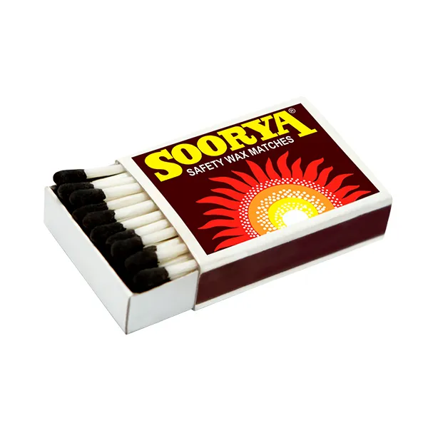 Soorya Wax Match Boxes 12 Pack