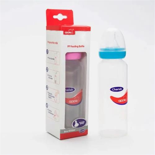 Apple Baby Pp 8Oz Feeding Bottle 1Pcs