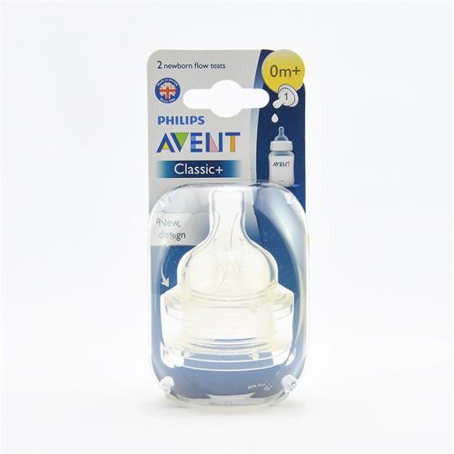 Philips Avent Teats Classic Newborn Flow 0M+