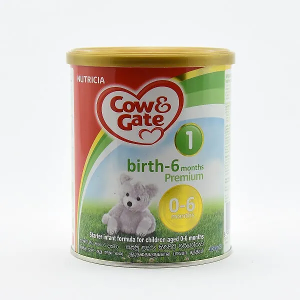 Cow & Gate Milk Powder Premium 0-6 Months 400G