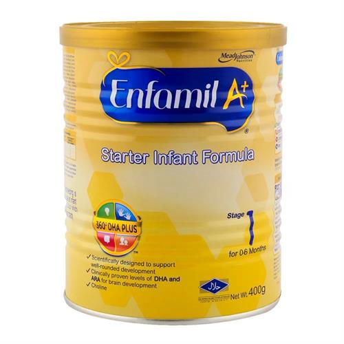Enfamil A+ Starter Infant Formula 0-6 Months Stage 1 400G
