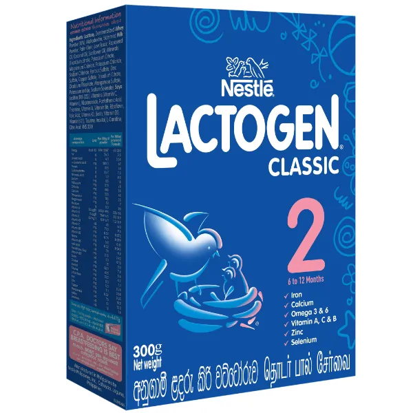 Lactogen Classic 2 Follow Up Formula 6 To 12 Months 300G